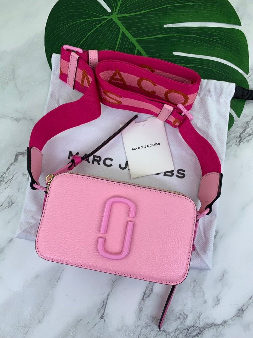 Marc Jacobs The Mixed Media Snapshot Crossbody Bag